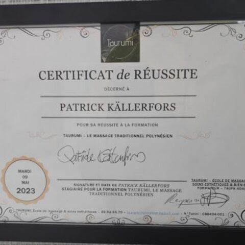 DIPLOM- Lomi Lomi Kino Mana Level 2, Gozo Malta